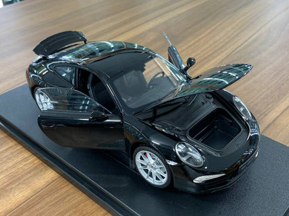 1/18 Welly Metal Diecast - Porsche 911(991) Carrera S in Black