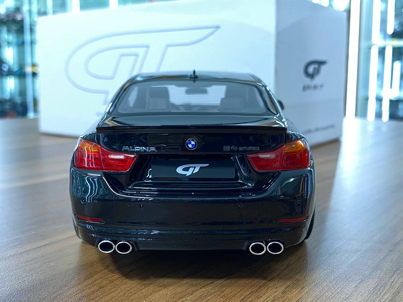 1/18 Resin BMW Alpina B4 Black GT Spirit Scale Model Car