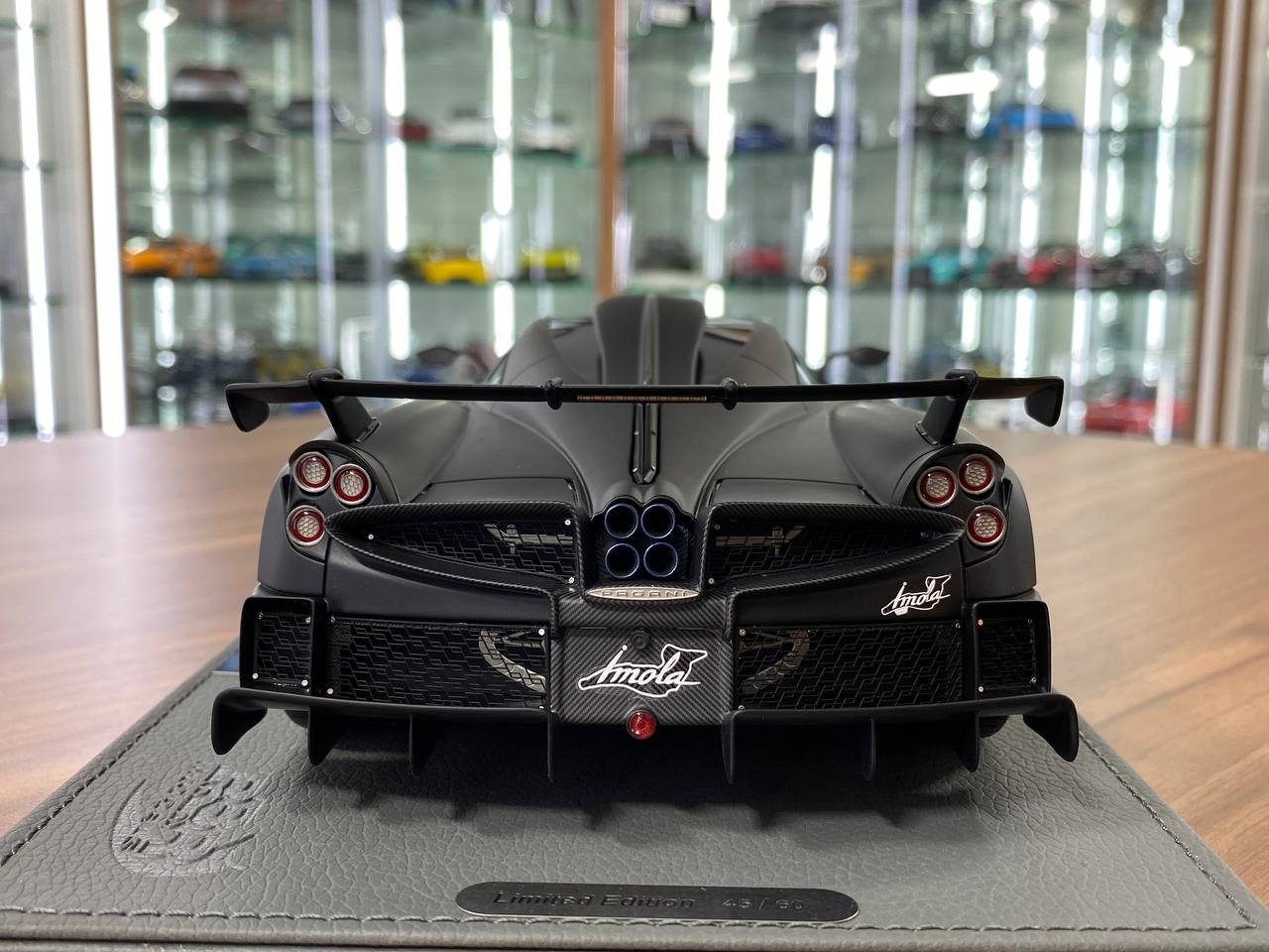 1/18 BBR Models Pagani Imola (2020) - Matt Black (Limited 60 pcs)