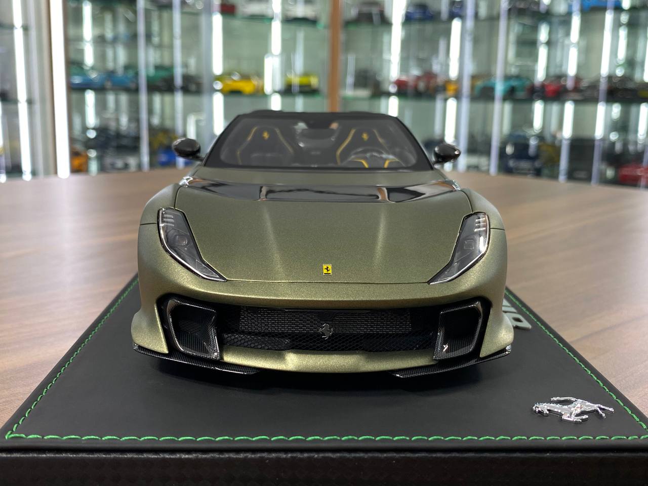 1/18 Resin  – BBR Models Ferrari 812 CompetizioneA ( Aperta ) Verde Manzoni matt Limited-70 pcs