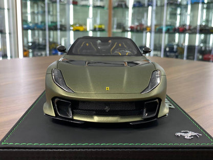 1/18 Resin  – BBR Models Ferrari 812 CompetizioneA ( Aperta ) Verde Manzoni matt Limited-70 pcs