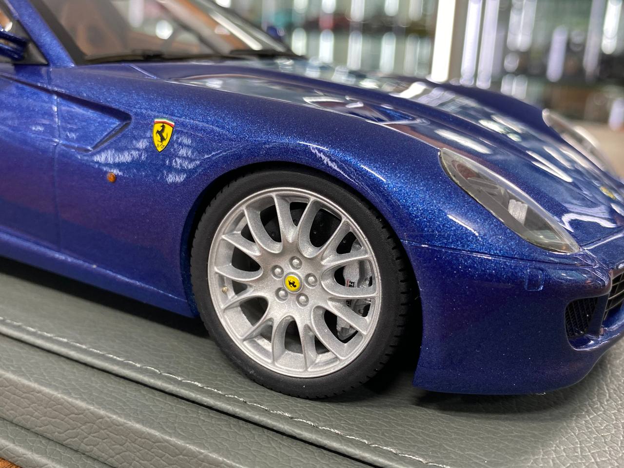 1/18 Resin BBR Models Ferrari 599 GTB Cambio Manuale Blu Mirabeau Ltd.Edn. 72 pcs
