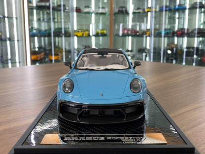 1/18 Resin – VIP Model Porsche BRABUS Rocket 900 R Frozen Blue Decal Ltd.Edn. 66 pcs