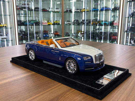 1/18 Resin Model – Rolls Royce Dawn | H&H |Sapphire / Pearl White