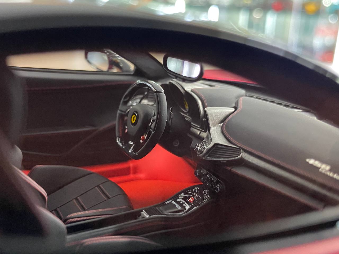 1/18 Resin Ferrari 458 GT LB Works – Matt Chrome Red| Davis & Giovanni