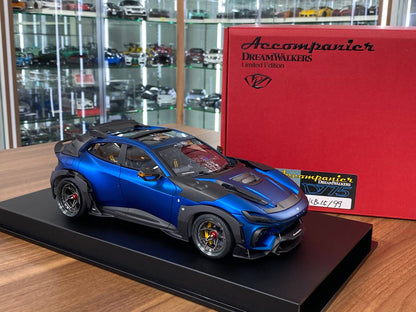 1/18 Resin Dream Walkers  Accompanier D775 in Matt Klein blue / black lining  Limited 15/99