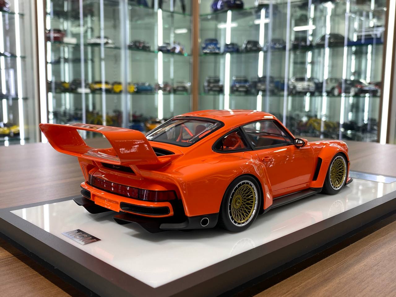 1/18 Resin Model - Porsche Singer 930 DLS by MCM (Orange)