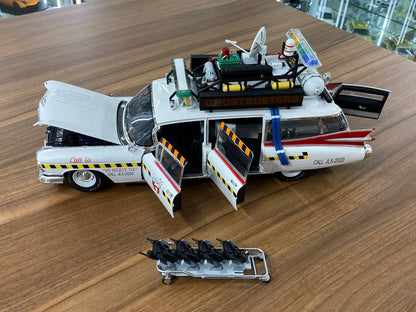 1/18 Ghostbusters II Cadillac  ECTO-1A HOT WHEELS Elite Model Car