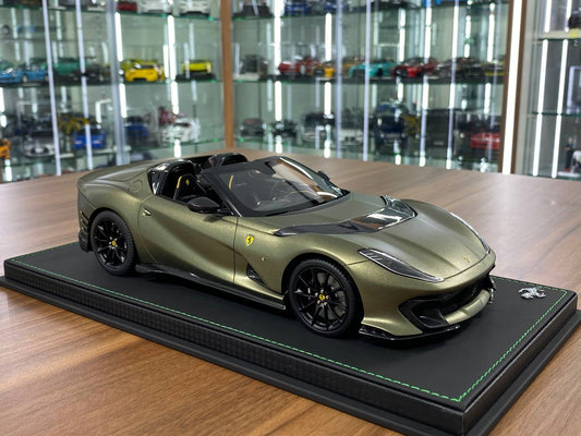 1/18 Resin  – BBR Models Ferrari 812 CompetizioneA ( Aperta ) Verde Manzoni matt Limited-70 pcs
