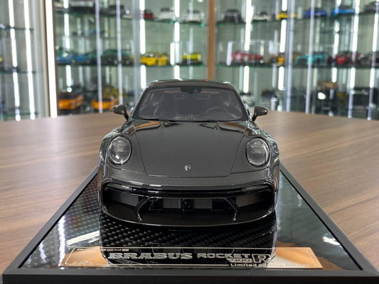 1/18 Resin VIP Model Porsche BRABUS Rocket 900 R Metal Grey Decal Ltd.Edn. 66 pcs