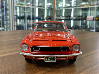 ACME Ford Shelby GT500 KR 1968 - 1/18 Diecast, Orange - Paint Rashes Present