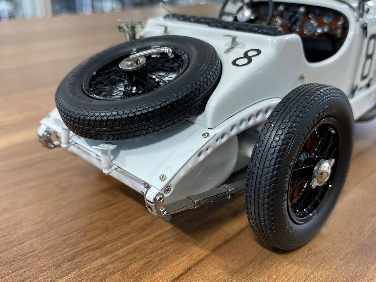 CMC Mercedes-Benz SSKL 1931 Großer Preis von Deutschland [1/18 Diecast White]