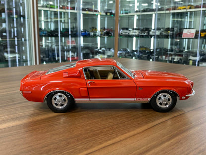 ACME Ford Shelby GT500 KR 1968 - 1/18 Diecast, Orange - Paint Rashes Present