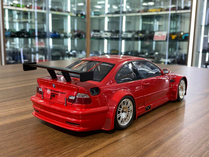 1/18 Diecast BMW M3 GTR 2001 Red  Model Car by Minichamps
