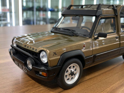 1/18 Resin OTTO Talbot Matra Rancho X - Brown Miniature Car