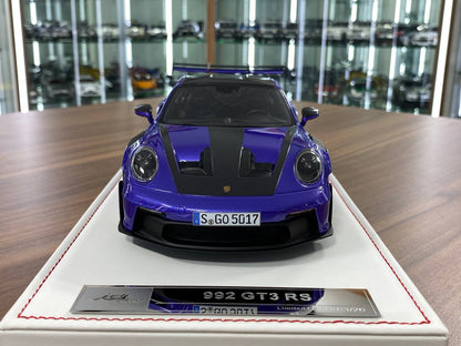 Ivy Model 1/18 Porsche 911 992 GT3 RS Weissach – Ultraviolet, Limited to 20 pcs