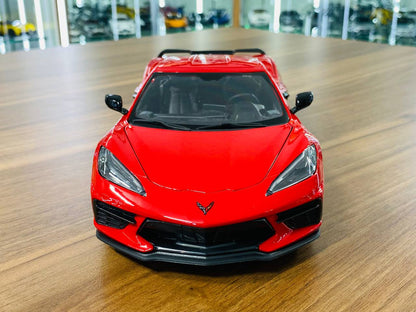 1/18 Diecast Maisto Chevrolet Corvette Stingray Coupe 2020 Red