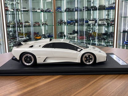 1/12 Resin Model - Lamborghini Diablo GT White by GL Models