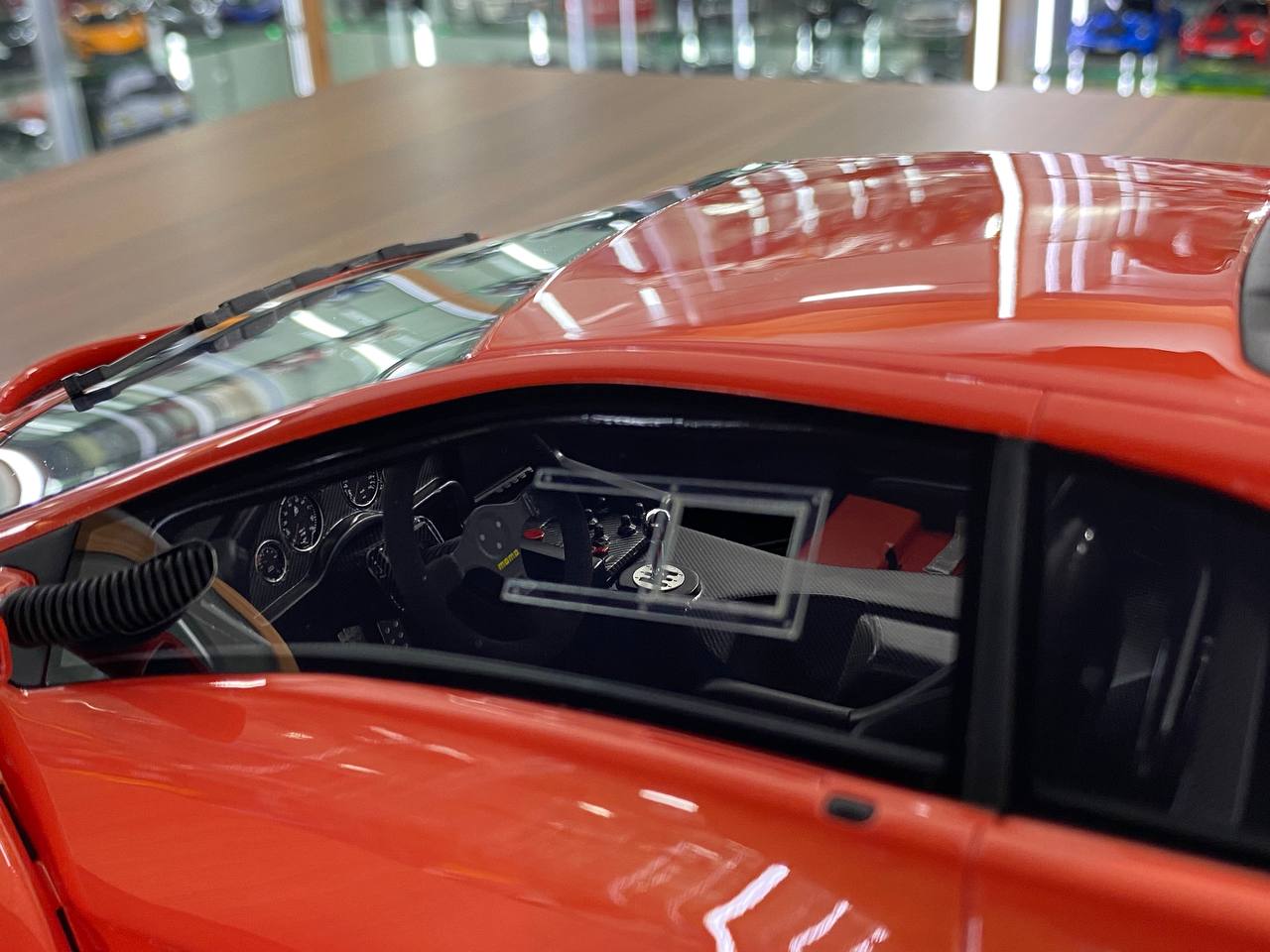 1/12 Resin Model - Lamborghini Diablo GTR Orange by GL Models