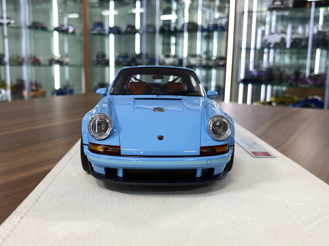 1/18 Resin Model - Porsche Singer DLS 2023 by Make Up (Gulf Blue) | Limited Editon of 120 pcs