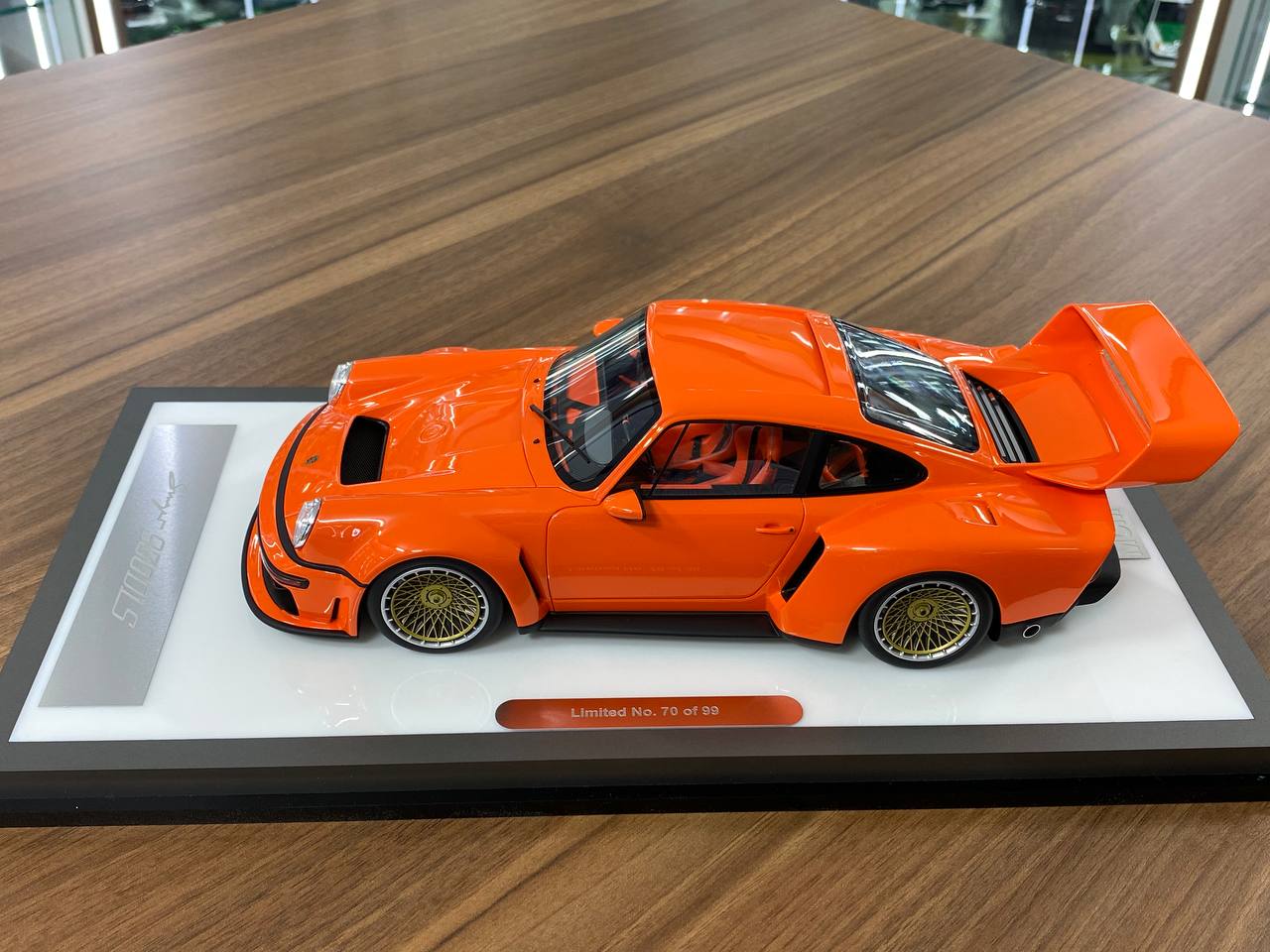 1/18 Resin Model - Porsche Singer 930 DLS by MCM (Orange)