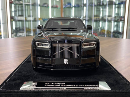 1:18 Resin Model  - H&H Rolls Royce Phantom Extended Wheelbase II (Black Dragon)