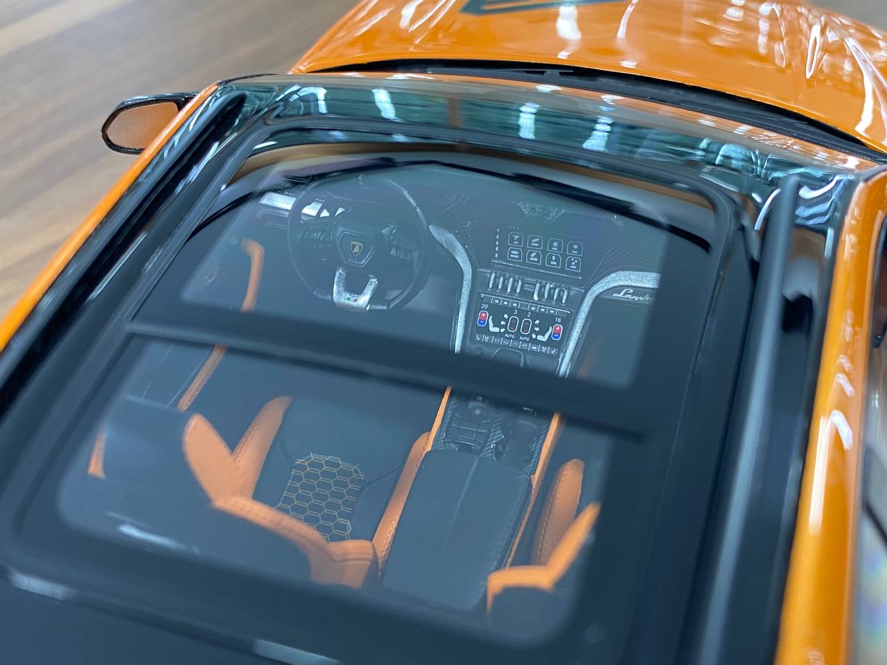1:18 Resin Model - MR Collection Models Lamborghini Urus #63 (Orange)