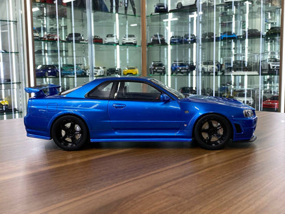 1/12 Resin Model OttO Nissan Skyline GT-R R34 Nismo Z-Tune 2005 – Blue