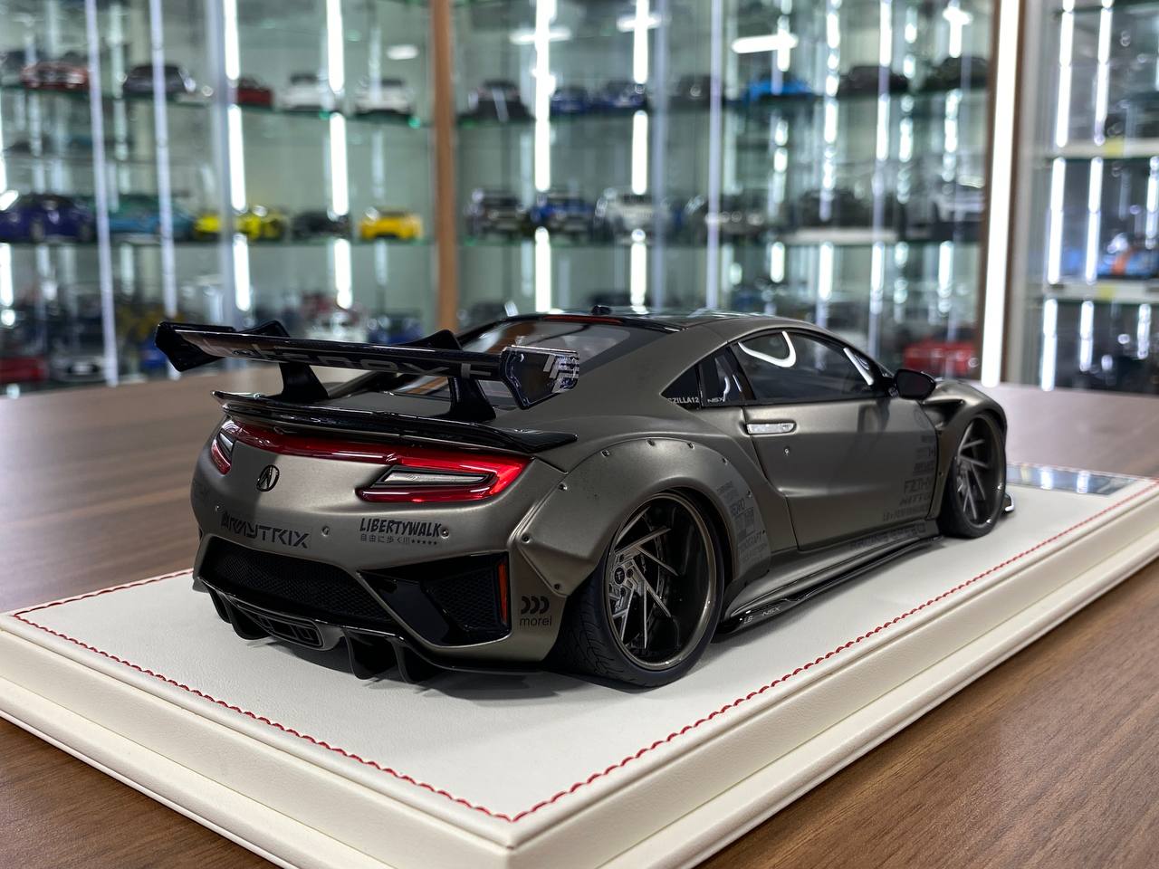 1:18 Resin Model – Davis & Giovanni LB★Performance NSX Matt Grey Limited 20