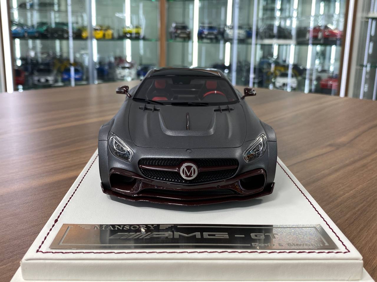 1:18 Resin Model – Davis & Giovanni Mercedes-Benz AMG GT Mansory – Matt Metallic Grey – Limited 30 pcs