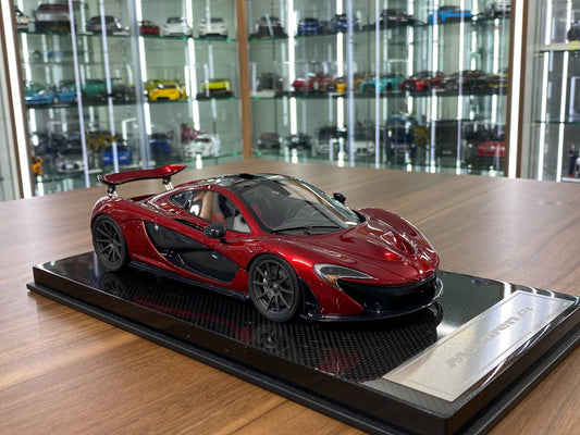 1/18 Resin  – Dino McLaren P1 Volcano Red  Limited- 30 pcs