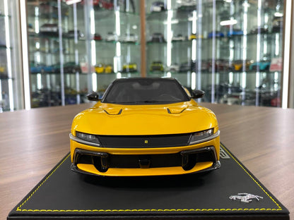 1/18 Ferrari 12 Cilindri Giallo Tristrato | BBR Models | Limited 50 pcs