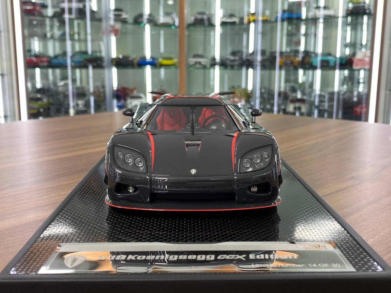 1/18 Resin –Koenigsegg CXX Edition | VMB Model | Carbon Fiber | Limited 30| RARE