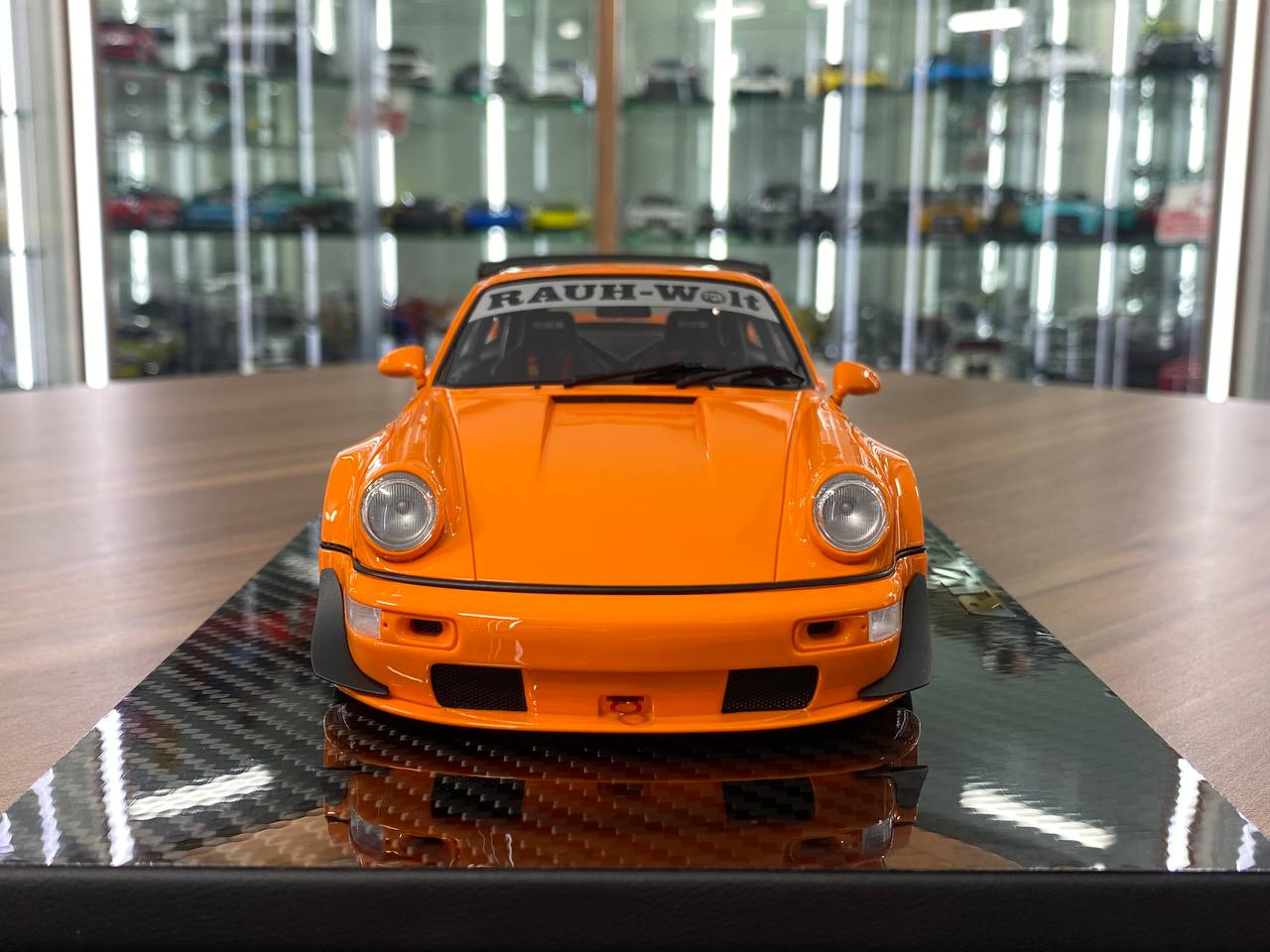 1/18 Resin Model – Porsche RWB 964 | TGM Model Works | Orange | Limited 99 pcs