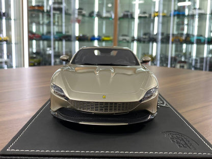 1/18 Resin – BBR Models Ferrari Roma Grigio Ingrid Limited Edition: 18 pcs