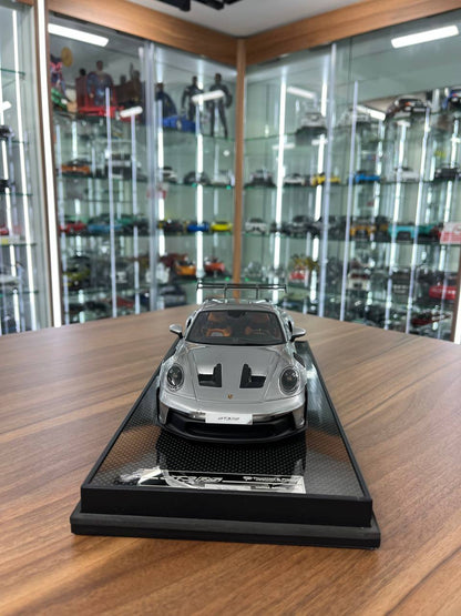 🚗 VIP Models 1:18 Porsche GT3 RS 911 (992.1) – Silver | Resin | Limited to 40 pcs