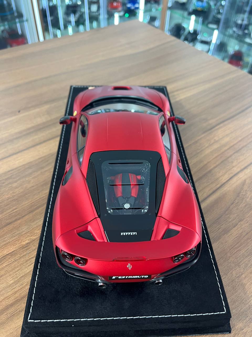HH Models 1:18 Ferrari F8 Tributo – Matt Red | Resin | Limited to 30 pcs
