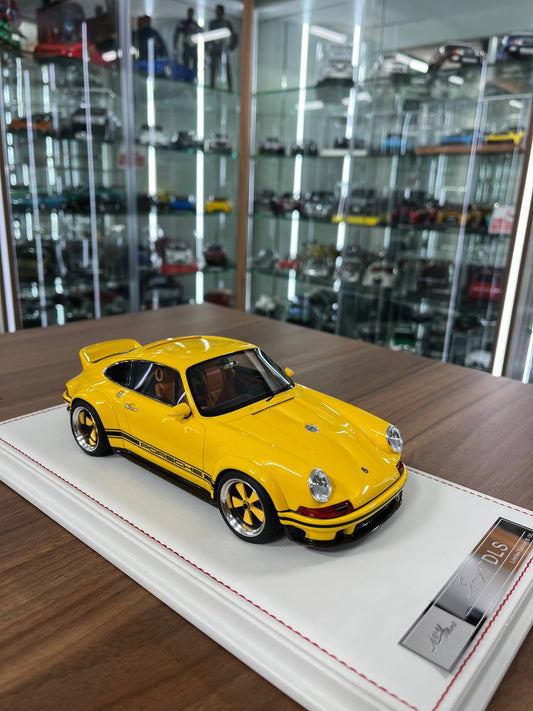 Ivy Models 1:18 Porsche Singer DLS – Vibrant Yellow | Resin | Limited to 30 pcs