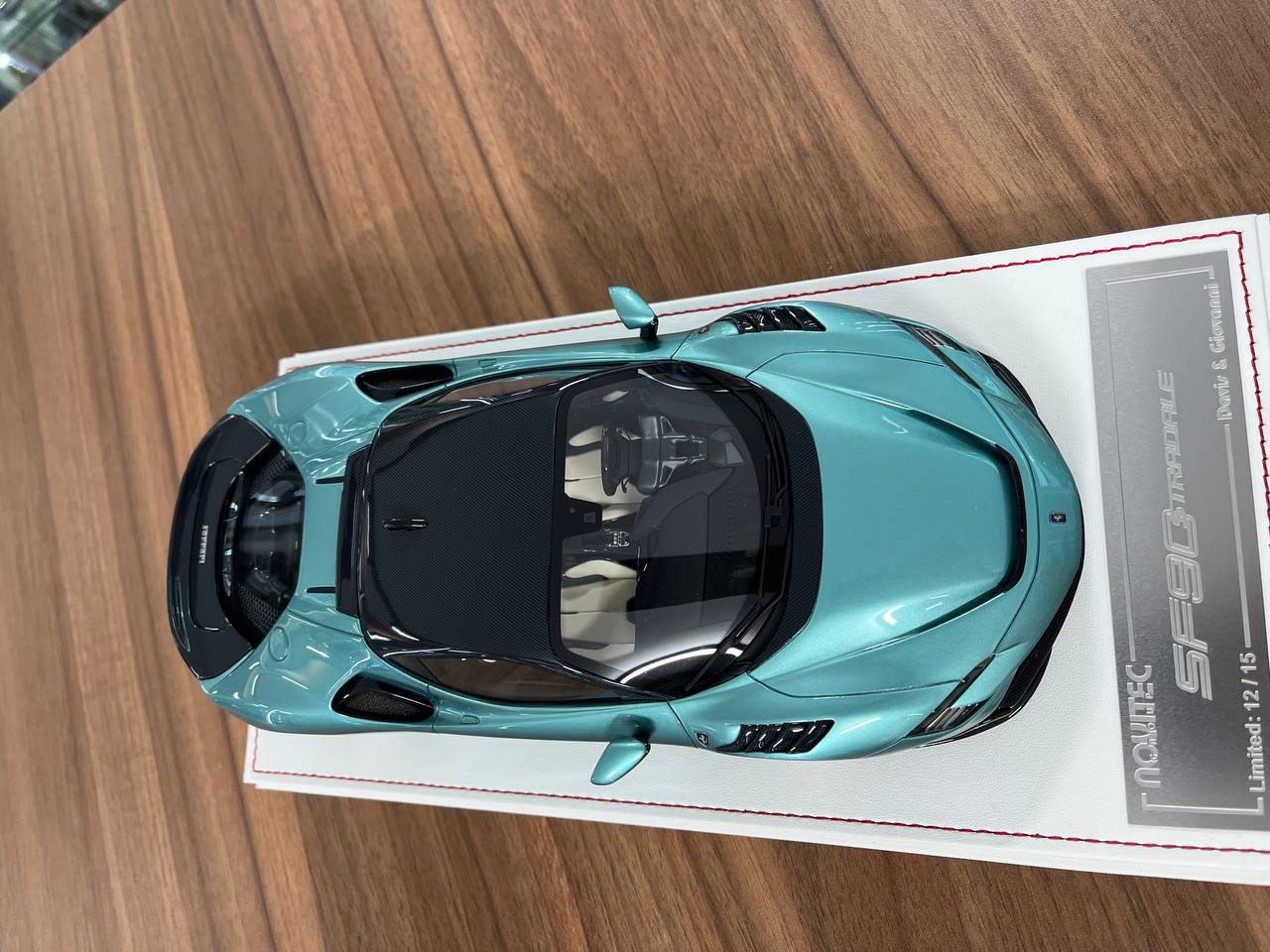 1/18 Ferrari SF90 Stradale Novitec | Tiffany Edition | Davis & Giovanni | Resin | Limited 15 pcs