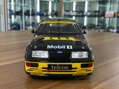 Solido Ford Sierra RS 500 - 1/18 Diecast Model, Partial Opening - Black
