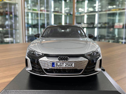 1/18 Diecast Audi RS E-tron GT Silver Norev Scale Model Car