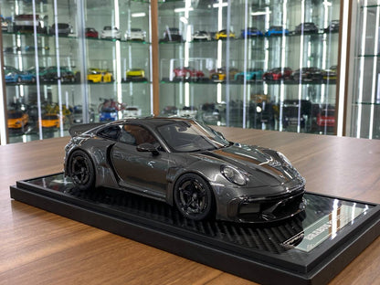 1/18 Resin VIP Model Porsche BRABUS Rocket 900 R Metal Grey Decal Ltd.Edn. 66 pcs