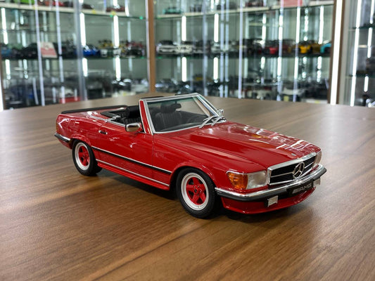 1/18 Mercedes-Benz 500 SL AMG R107 Red by Otto
