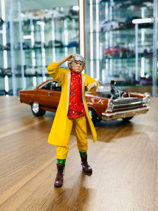1/18 Scale Action Figure - Back To The Future ( Doc Brown)