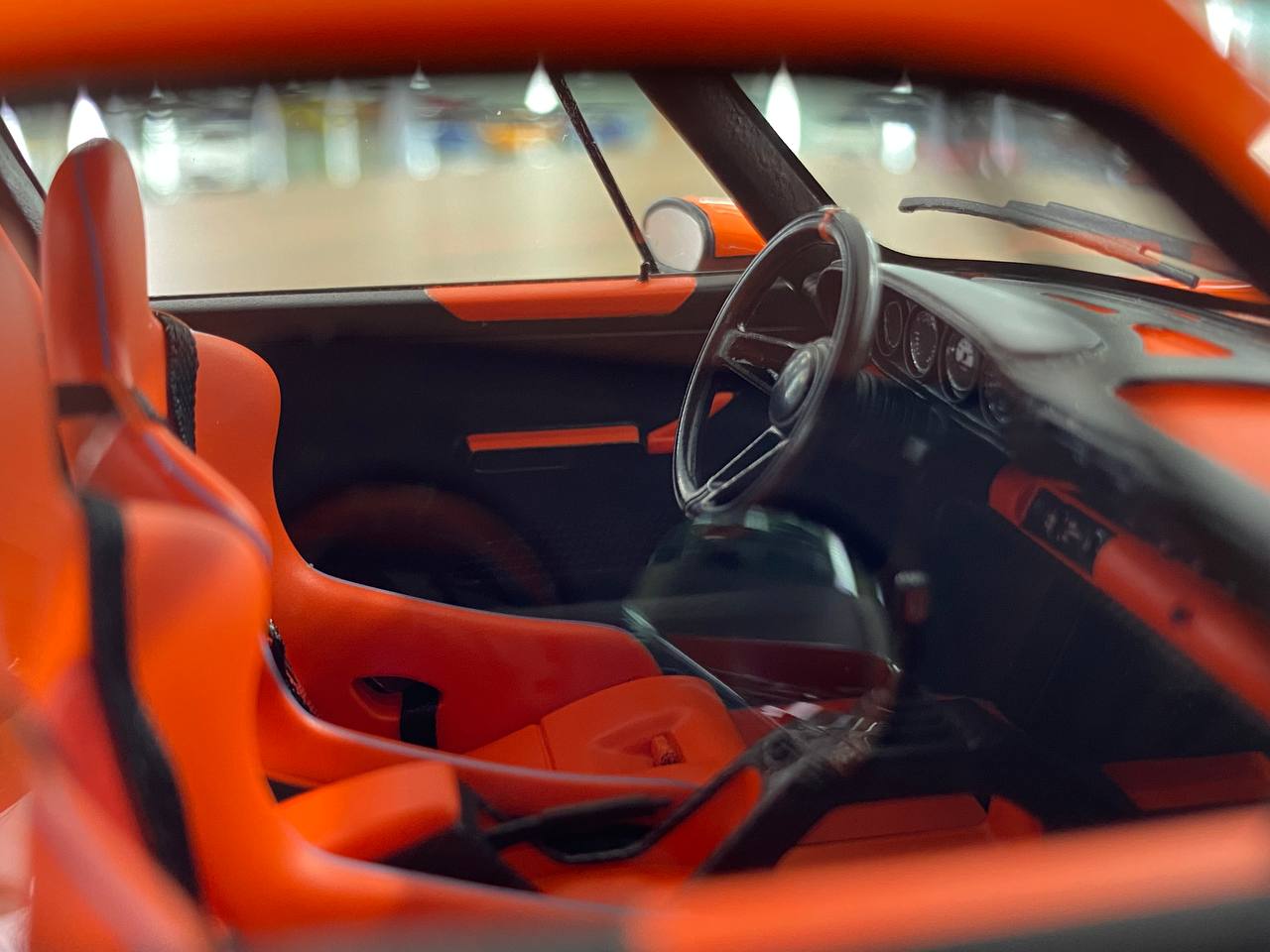 1/18 Resin Model - Porsche Singer 930 DLS by MCM (Orange)