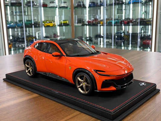 1/18 Resin  – BBR Models Ferrari Purosangue Orango JE Limited-40 pcs