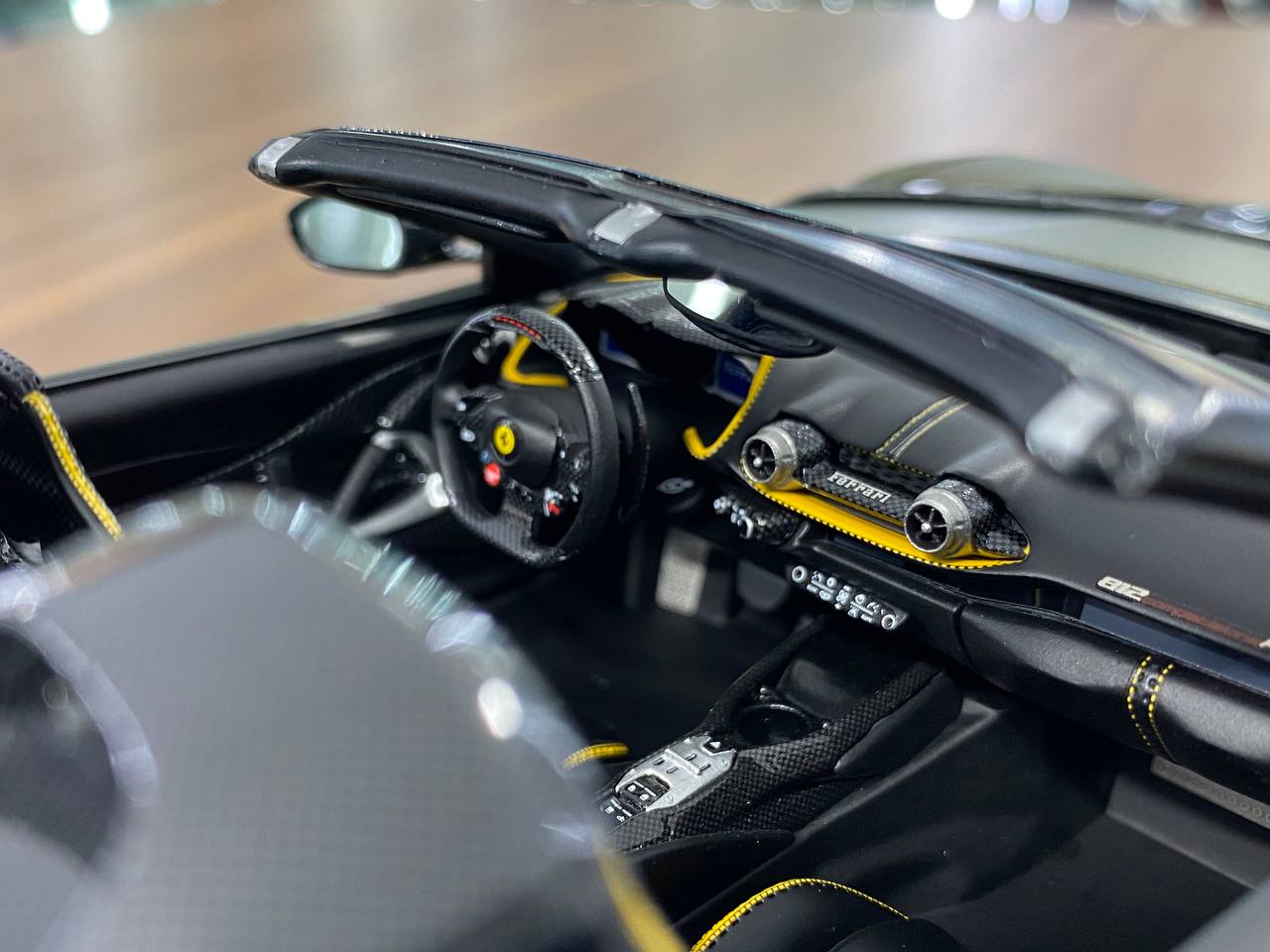 1/18 Resin  – BBR Models Ferrari 812 CompetizioneA ( Aperta ) Verde Manzoni matt Limited-70 pcs