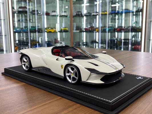 1/18 Resin BBR Models Ferrari Daytona SP3 Bianco Italia Matt Limited Edn.360 pcs