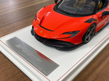 1/18 Resin Model – CE Custom Edition Ferrari SF90 Spider Orange  Limited Edition: 30 pcs