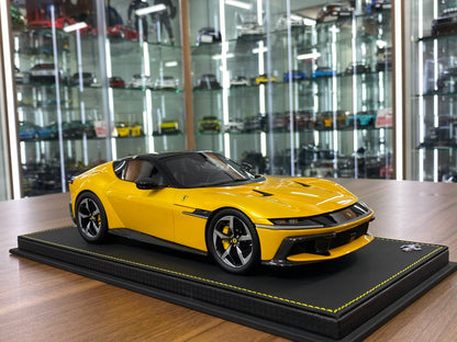 1/18 Ferrari 12 Cilindri Giallo Tristrato | BBR Models | Limited 50 pcs